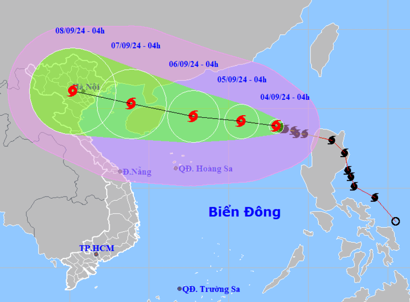 Ba yếu tố khiến bão YAGI có thể tàn phá kinh hoàng