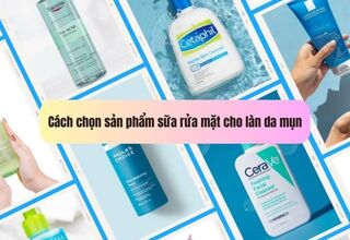 7 cách rửa mặt đúng cách cho da mụn an toàn, chi tiết nhất