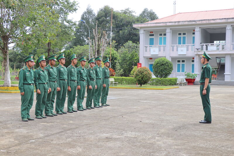 Đồn Biên phòng Tống Lê Chân: Tích cực xây dựng cảnh quan đơn vị xanh, sạch, đẹp