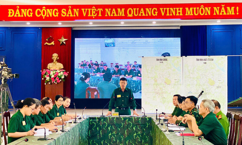 Diễn tập khu vực phòng thủ Thành phố Tây Ninh năm 2024