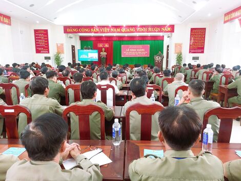 Tân Châu: Tập huấn nghiệp vụ cho lực lượng tham gia bảo vệ an ninh, trật tự ở cơ sở