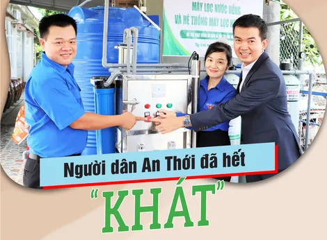 [E-magazine]-Người dân An Thới  đã hết "khát"