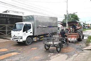 Đường Phước Hậu- Lộc Khê: Sắp được thảm bê tông nhựa