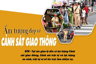 Ấn tượng đẹp về Cảnh sát giao thông