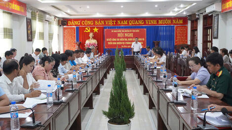 Tân Biên: 9 tháng đầu năm 2024 kỷ luật 10 đảng viên