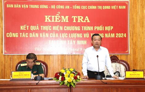 Công tác dân vận: Cốt lõi nhất là phải yên dân