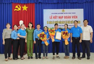 Châu Thành: Thành lập nghiệp đoàn bán vé số kiến thiết