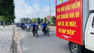 Tân Biên: Ra mắt đội hình "Đội thanh niên tình nguyện sơ cứu, ứng cứu nhanh tai nạn giao thông"