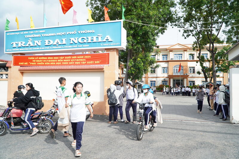 Tây Ninh: Thực hiện tháng cao điểm bảo đảm TTATGT cho lứa tuổi học sinh