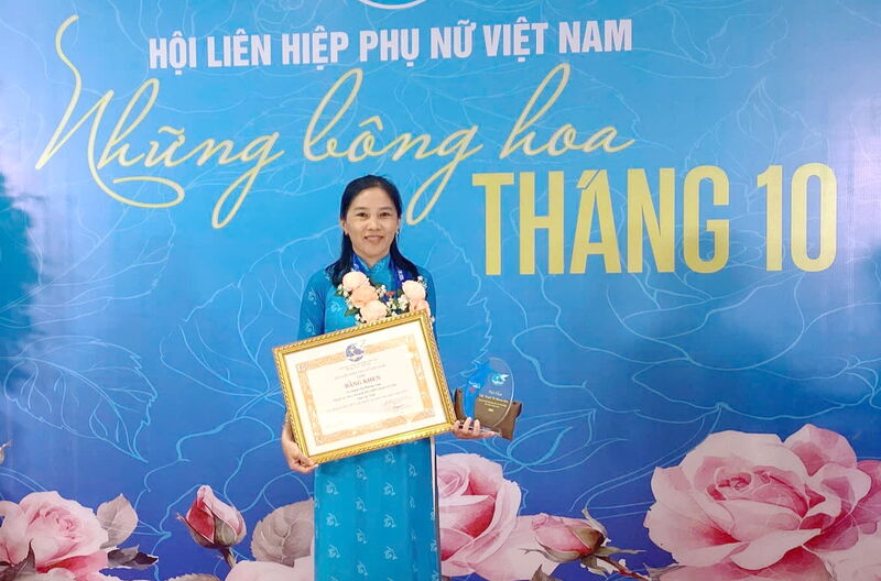 Chủ tịch Hội LHPN huyện Gò Dầu được biểu dương toàn quốc