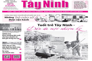 Điểm báo in Tây Ninh ngày 09.10.2024