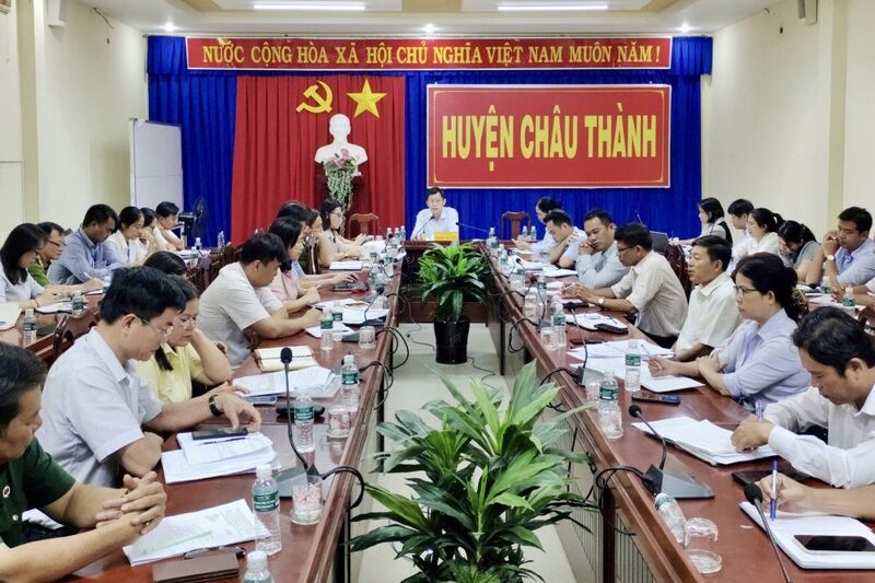 Châu Thành: Sơ kết thực hiện công tác cải cách hành chính 9 tháng đầu năm 2024