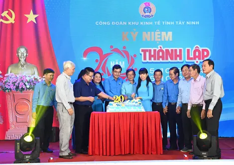 Công đoàn Khu Kinh tế Tây Ninh kỷ niệm 20 năm thành lập