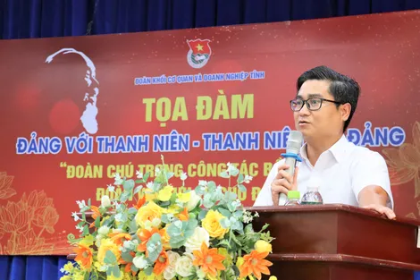 Đoàn khối Cơ quan và Doanh nghiệp tỉnh: Toạ đàm “Đảng với thanh niên - Thanh niên với Đảng”