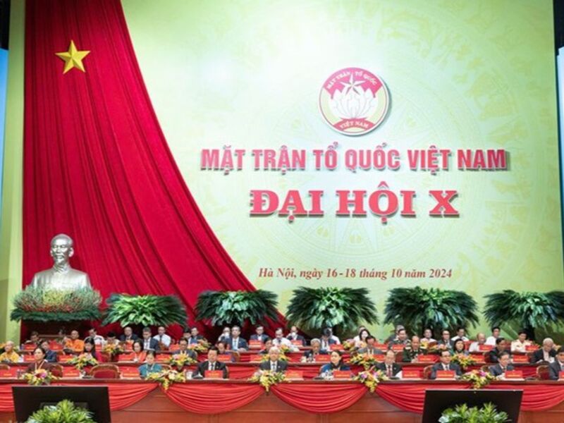 Ngày làm việc đầu tiên của Đại hội đại biểu toàn quốc MTTQ Việt Nam lần thứ X