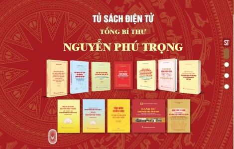 Ra mắt Tủ sách điện tử Tổng Bí thư Nguyễn Phú Trọng