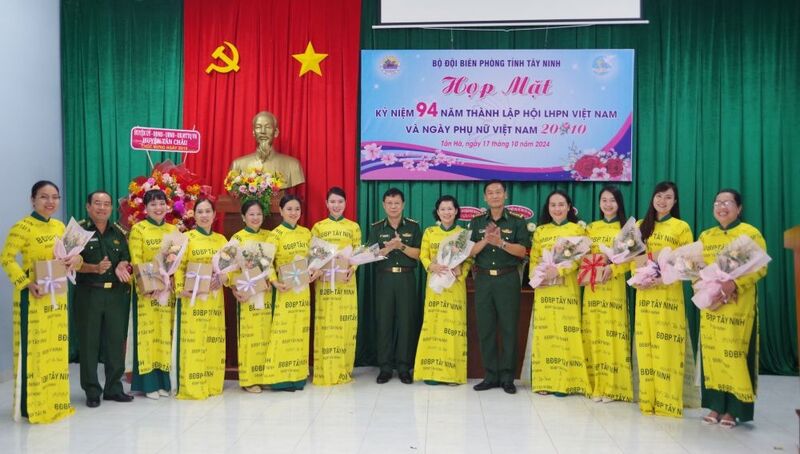 Biên phòng Tây Ninh: Kỷ niệm 94 năm thành lập Hội LHPN Việt Nam