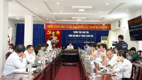 Thường trực HĐND tỉnh cho ý kiến về 6 tờ trình của UBND tỉnh