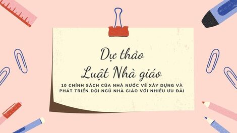 Nhiều giáo viên trong bàn luận, góp ý cho dự thảo Luật Nhà giáo cho rằng nhiều nội dung trong dự thảo Luật trái với các văn bản quy phạm pháp luật hiện hành. Điều này làm dấy lên lo ngại, liệu Luật Nhà giáo có thể được Quốc hội thông qua nhanh chóng hay không.