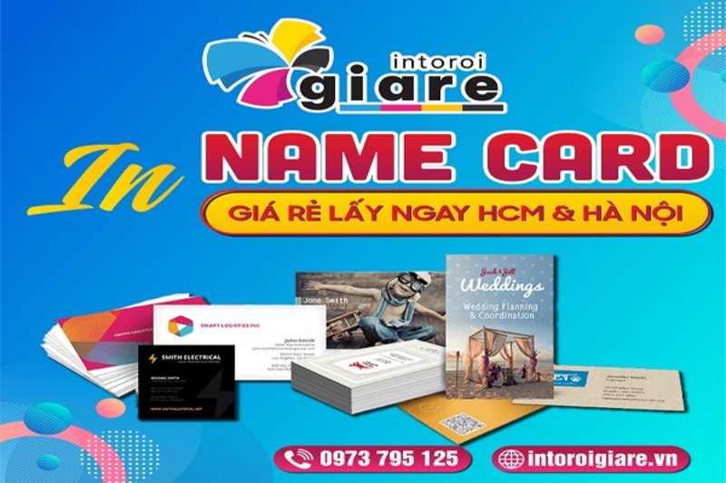 Intoroigiare.vn-Địa chỉ in name card giá rẻ, lấy liền, uy tín tại TP.HCM và Hà Nội