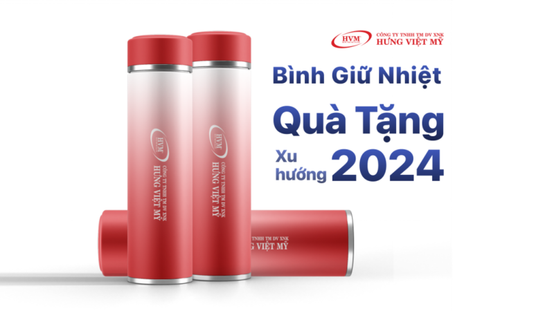 Xu hướng khắc tên, in logo trên bình giữ nhiệt