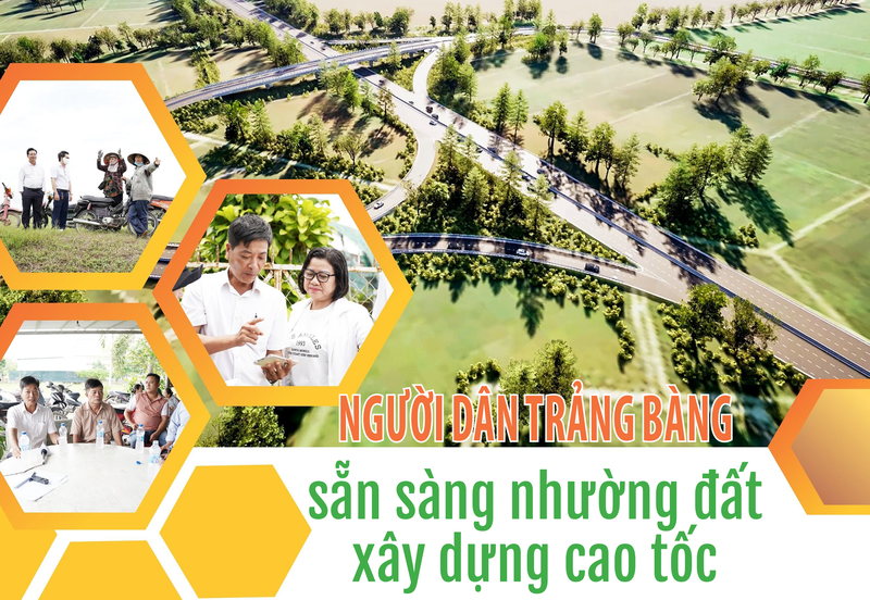 Người dân Trảng Bàng sẵn sàng nhường đất xây dựng cao tốc