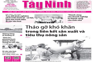 Điểm báo in Tây Ninh ngày 28.10.2024