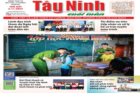 Điểm báo in Tây Ninh ngày 02.11.2024