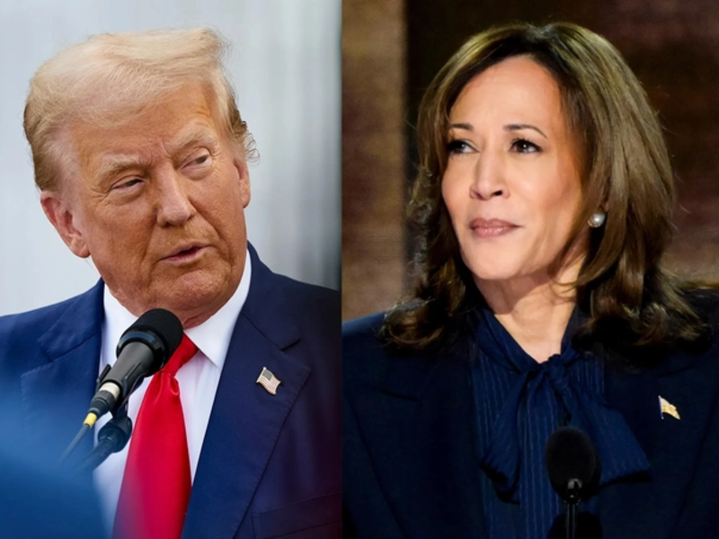 Đối lập chính sách ngoại giao giữa ông Trump và bà Harris