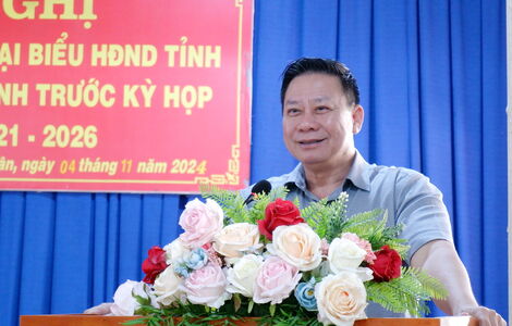 Chủ tịch UBND tỉnh Nguyễn Thanh Ngọc tiếp xúc cử tri xã Thạnh Tân, thành phố Tây Ninh