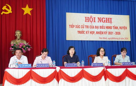 Đại biểu HĐND các cấp tiếp xúc cử tri