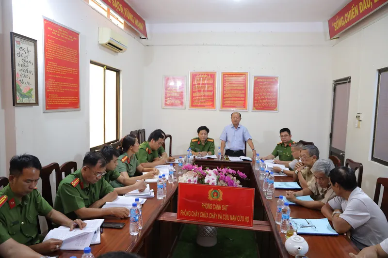 Hội thảo “Biên soạn lịch sử Cảnh sát PCCC và CNCH Công an tỉnh Tây Ninh giai đoạn (1975 -2024)”