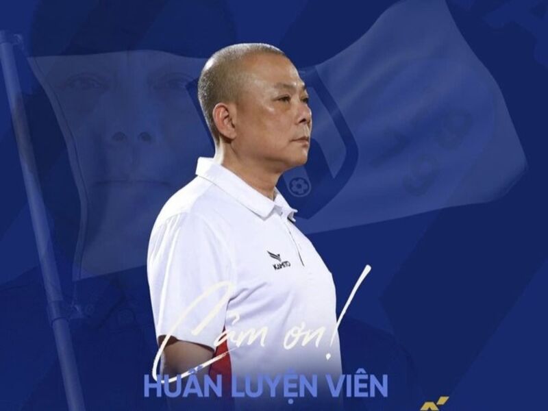 HLV đầu tiên mất việc tại V-League 2024/25