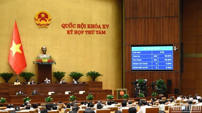 Quốc hội "chốt" tăng trưởng GDP năm 2025 khoảng 6,5-7%