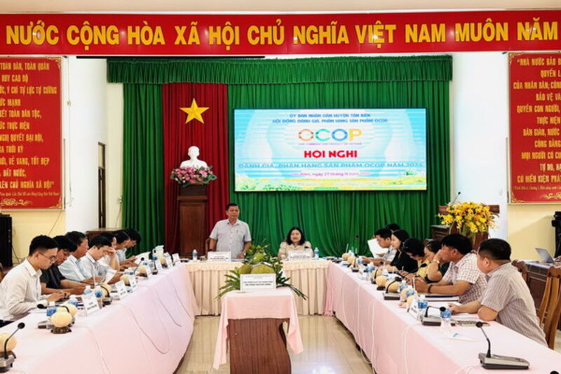 Tân Biên: Thêm hai sản phẩm OCOP đạt tiêu chuẩn 3 sao