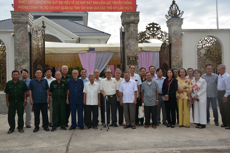 Họp mặt Ban liên lạc truyền thống Phòng Chính trị, Bộ Chỉ huy Quân sự tỉnh