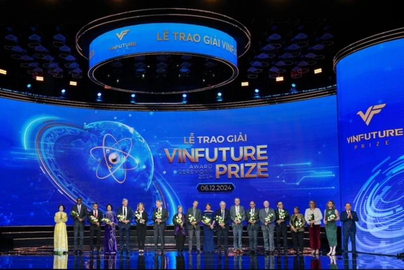 Giải thưởng VinFuture 2024 vinh danh 4 công trình khoa học 'bứt phá kiên cường'