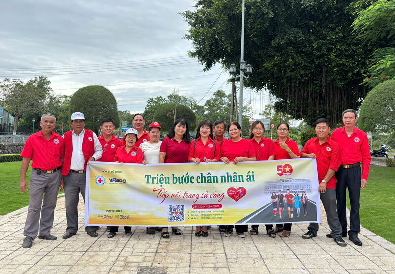 Hội Chữ Thập đỏ thành phố Tây Ninh: Phát động hưởng ứng Chiến dịch "Triệu bước chân nhân ái - Tiếp nối trang sử vàng"