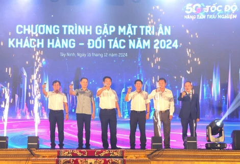 MobiFone Tây Ninh tri ân khách hàng và đối tác, thương mại hóa 5G vào quý I năm 2025