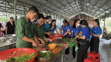 Thành phố Tây Ninh: Giao lưu ẩm thực, gắn kết tình quân - dân