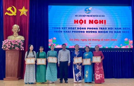 Tổng kết phong trào phụ nữ năm 2024