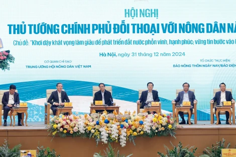 Thủ tướng Chính phủ Phạm Minh Chính đối thoại với nông dân năm 2024