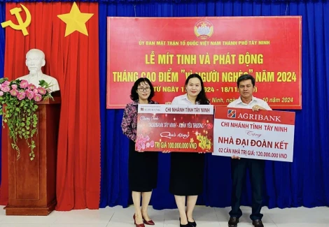 Thành phố Tây Ninh: Vận động Quỹ Vì người nghèo hơn 2,86 tỷ đồng