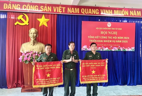 Dẫn đầu phong trào thi đua cựu chiến binh gương mẫu năm 2024