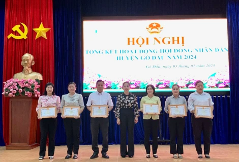 HĐND huyện Gò Dầu hoàn thành 12 /12 chỉ tiêu chủ yếu về phát triển kinh tế - xã hội năm 2024