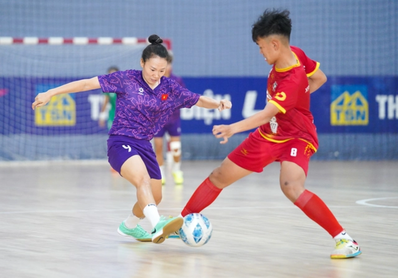 Futsal nữ Việt Nam hoàn thiện đội hình dự vòng loại châu Á