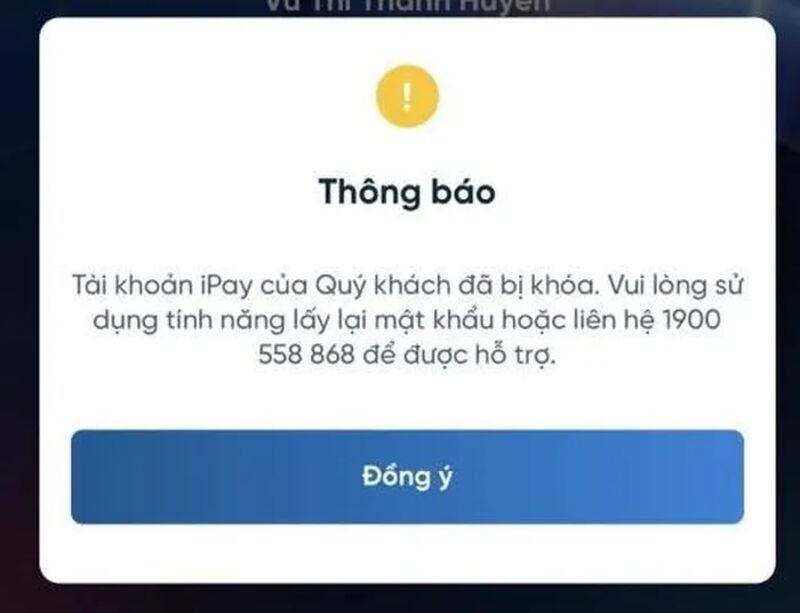 Cẩn thận mất tiền khi tài khoản ngân hàng bỗng nhiên bị khóa