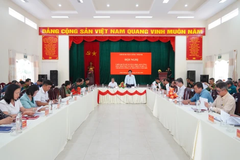 Châu Thành: Chốt quân số tuyển chọn, gọi công dân nhập ngũ và thực hiện nghĩa vụ tham gia Công an nhân dân năm 2025