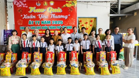 Thành phố Tây Ninh: Ấm áp chương trình “Xuân yêu thương”