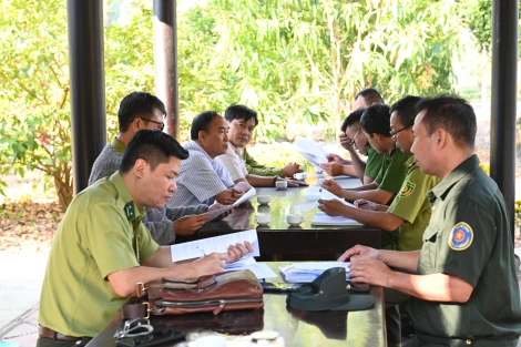 Kiểm tra công tác phòng cháy, chữa cháy rừng